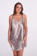 KOSZULKA SATYNOWA 001 - GRAY, XL AVA