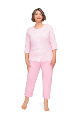 266 PIŻAMA DAMSKA KASIA II - BORDOWY, 2XL, 23 MARTEL
