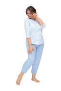 266 PIŻAMA DAMSKA KASIA II - BORDOWY, 2XL, 23 MARTEL