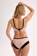 BIUSTONOSZ SEMI-SOFT IVANA ART. 1327 - CZARNY;RÓŻOWY, 80G GAIA