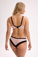 BIUSTONOSZ SOFT BALCONETTE RINA ART. 1328 - CZARNY;RÓŻOWY, 85G GAIA