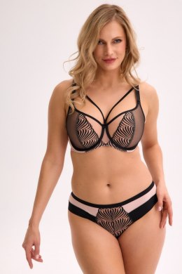 FIGI BRAZILIAN RINA ART. 1328 - CZARNY;RÓŻOWY, XL GAIA