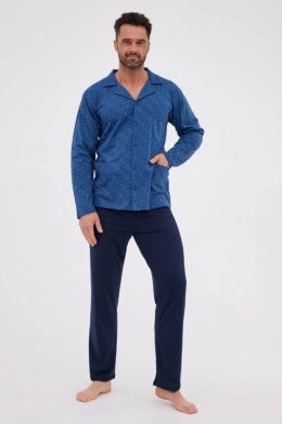 PIŻAMA MĘSKA DR 114 BIG J/25 - JEANS, 5XL, 114/78 CORNETTE