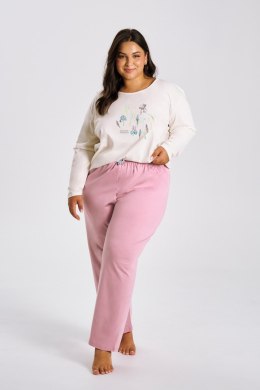 3470 PIŻAMA DAMSKA DŁUGA MONICA 2XL-4XL - ECRI, 4XL TARO