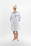 242 KOSZULA DAMSKA NINA - RÓŻOWY, 2XL, 1 MARTEL