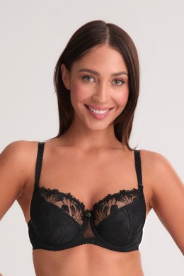 BIUSTONOSZ SEMI-SOFT PARIS 1302 CZARNY - CZARNY, 75C GAIA