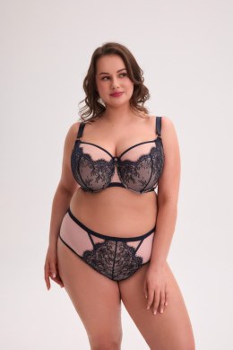 BIUSTONOSZ SEMI-SOFT AINA MAXI ART. 1273 GRANAT - GRANATOWY, 100F GAIA