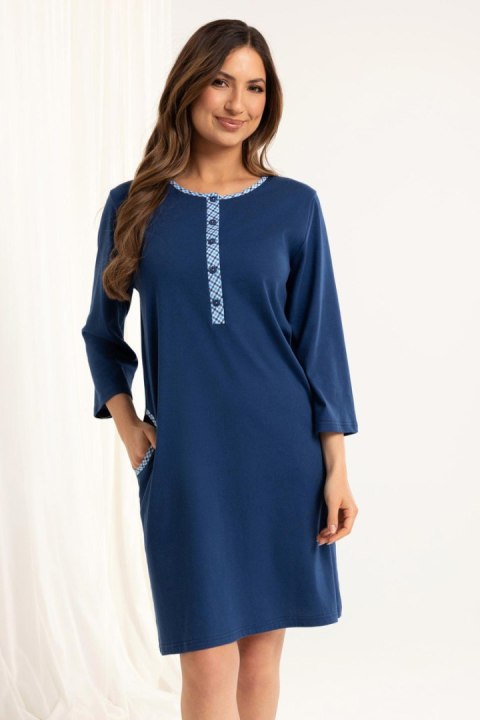 KOSZULA DAMSKA 165 J/25 - MALINOWY, M, 1 REGINA