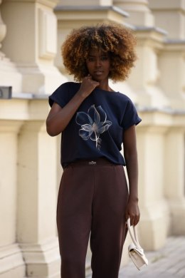 BLUZKA ARIN - CZEKOLADA, 36, CZ OFF PINK