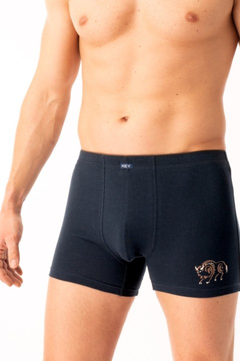 BOKSERKI MĘSKIE MXH 706 B25 - CZARNY, XXL KEY