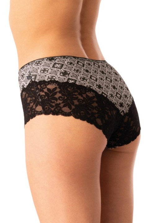 FIGI DAMSKIE LPB 731 B25 - CZARNY-RÓŻOWY, S KEY