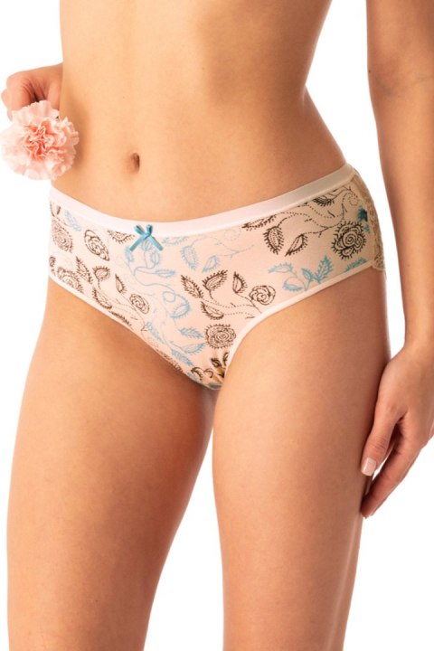 FIGI DAMSKIE LPC 590 B25 - BEŻOWY-CZEKOLADOWY, XL KEY