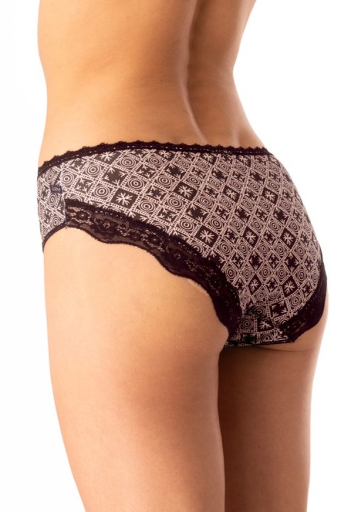 FIGI DAMSKIE LPC 731 B25 - CZARNY-RÓŻOWY, M KEY