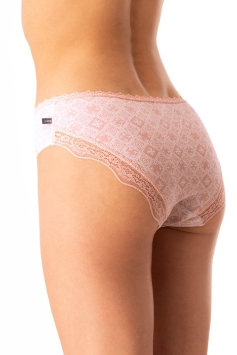 FIGI DAMSKIE LPC 731 B25 - CZARNY-RÓŻOWY, M KEY