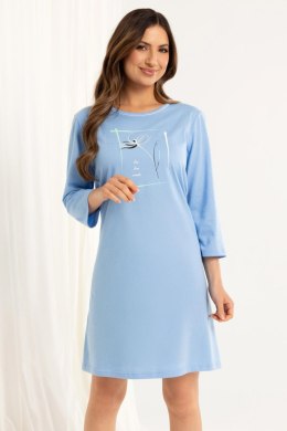 KOSZULA DAMSKA 166 BIG J/25 - MALINOWY, 2XL, 3 REGINA