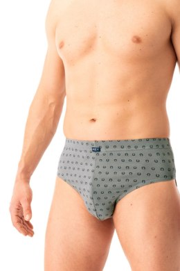 SLIPY MĘSKIE MPP 612 B25 - GRANATOWY-SZARY, XL KEY