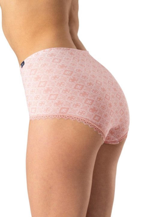 FIGI DAMSKIE LPM 731 B25 - CZARNY-RÓŻOWY, 3XL KEY