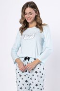 PIŻAMA DAMSKA KAMILA 1642 - BABY BLUE, S LEVEZA