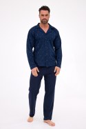 PIŻAMA MĘSKA DR 114 BIG J/25 - JEANS, 5XL, 114/78 CORNETTE