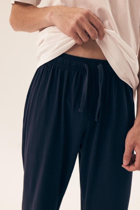 SPODNIE PIŻAMOWE MĘSKIE 2PAK 43030 SS25 - GRANAT-NIEBIESKI, L HENDERSON SPODNIE PIŻAMOWE MĘSKIE 2PAK 43030 SS25 - GRANAT-NIEBIESKI, L HENDERSON