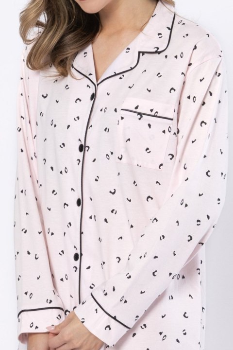 KOSZULA DAMSKA ANGELA 1619 - RÓŻOWY, L LEVEZA