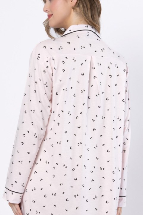 KOSZULA DAMSKA ANGELA 1619 - RÓŻOWY, XL LEVEZA