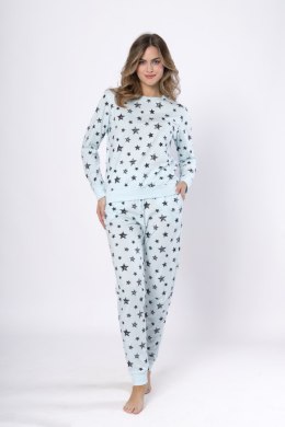 PIŻAMA DAMSKA KINGA 1643 - BABY BLUE, L LEVEZA
