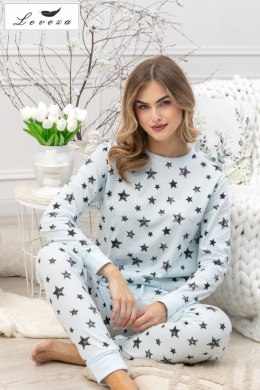 PIŻAMA DAMSKA KINGA 1643 - BABY BLUE, XL LEVEZA