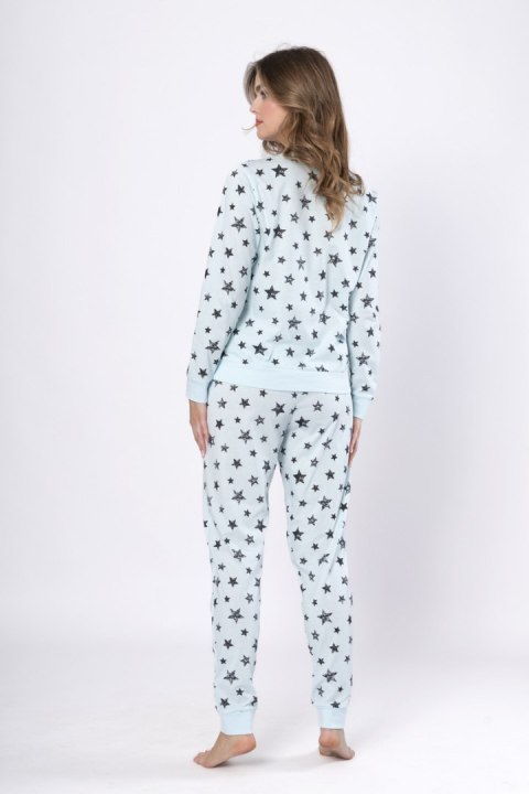 PIŻAMA DAMSKA KINGA 1643 - BABY BLUE, XL LEVEZA