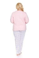 PIŻAMA DAMSKA PB.7324 BIG J/25 - SWEET_PINK, XXL DOCTOR NAP