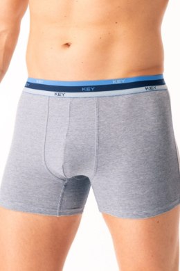 BOKSERKI MĘSKIE MXH 277 B25 - GRANATOWY, XXL KEY