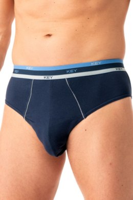 SLIPY MĘSKIE MPP 277 B25 - GRANATOWY-SZARY, L KEY