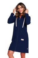 SZLAFROK DAMSKI SMZ.7364 J/25 - NAVY_BLUE, L DOCTOR NAP