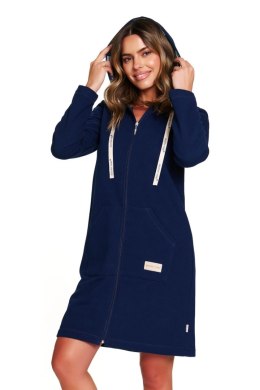 SZLAFROK DAMSKI SMZ.7364 J/25 - NAVY_BLUE, L DOCTOR NAP