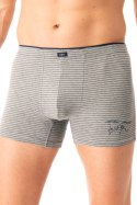 BOKSERKI MĘSKIE MXH 354 B25 - GRANATOWY, XL KEY
