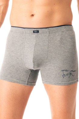 BOKSERKI MĘSKIE MXH 354 B25 - GRANATOWY, XL KEY