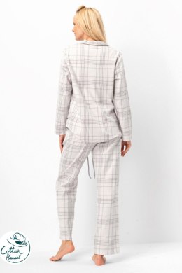 PIŻAMA DAMSKA LNS 401 B25 - JASNY SZARY, XL KEY