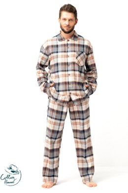 PIŻAMA MĘSKA MNS 443 B25 - MULTIKOLOR, L KEY