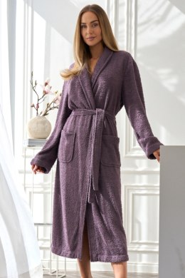 SZLAFROK DAMSKI DŁUGI 2558 - ANGORA, XL, 2 L&L