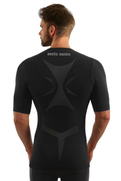 KOSZULKA THERMO KR.RĘK. CL39 - CZARNY, S/M SESTO SENSO KOSZULKA THERMO KR.RĘK. CL39 - CZARNY, S/M SESTO SENSO