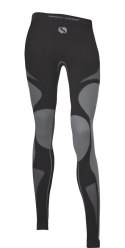 THERMO ACTIVE SPODNIE WOMEN - CZARNY-BORDO, XL, BORDO SESTO SENSO