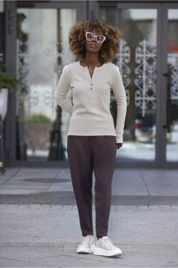 BLUZKA ZARITA - CZARNY, XL, CZA OFF PINK