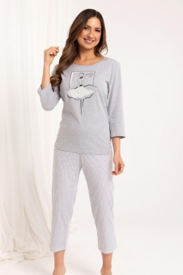 PIŻAMA DAMSKA 716 BIG J/25 - RÓŻOWY, 3XL, 4 REGINA