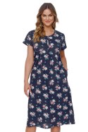 KOSZULA DAMSKA TM.4119 BIG - BURGUNDY, XXXL DOCTOR NAP