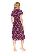 KOSZULA DAMSKA TM.4119 - BURGUNDY, M DOCTOR NAP