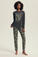 PIŻAMA DAMSKA DANNA 43685 AW25 - GRAFIT, XL HENDERSON LADIES