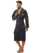 SZLAFROK MĘSKI 2114 MARINE - GRAFIT, XL, 1 L&L
