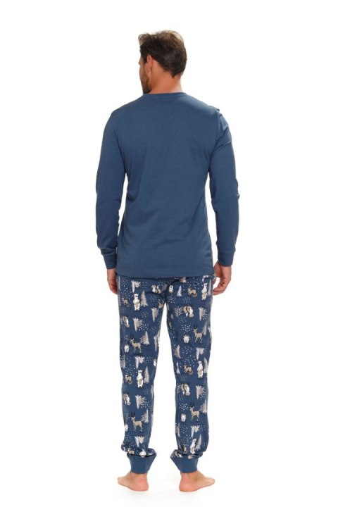 PIŻAMA MĘSKA PMB.4329 J/25 - DEEP_BLUE, XL DOCTOR NAP PIŻAMA MĘSKA PMB.4329 J/25 - DEEP_BLUE, XL DOCTOR NAP