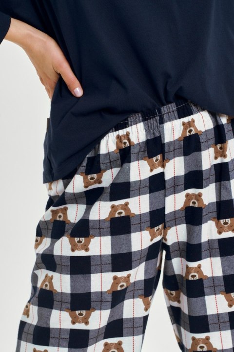 3441 PIŻAMA DAMSKA DŁUGA ASTRID S-XL - BEŻ, S TARO 3441 PIŻAMA DAMSKA DŁUGA ASTRID S-XL - BEŻ, S TARO