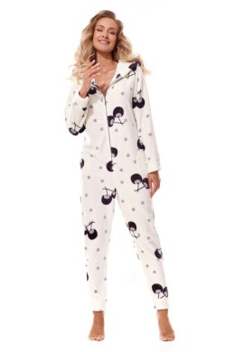 KOMBINEZON DAMSKI 9151 - GWIAZDKI, L L&L